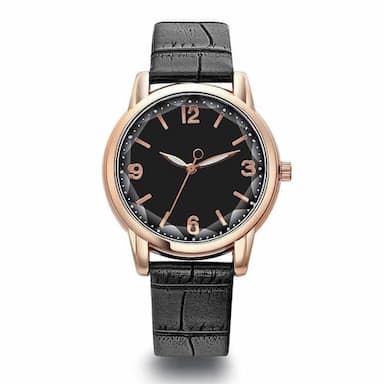 Simple Quartz Women's Watch Leather Strap Luxury Women's Watch Creative Student Watch Female Clock