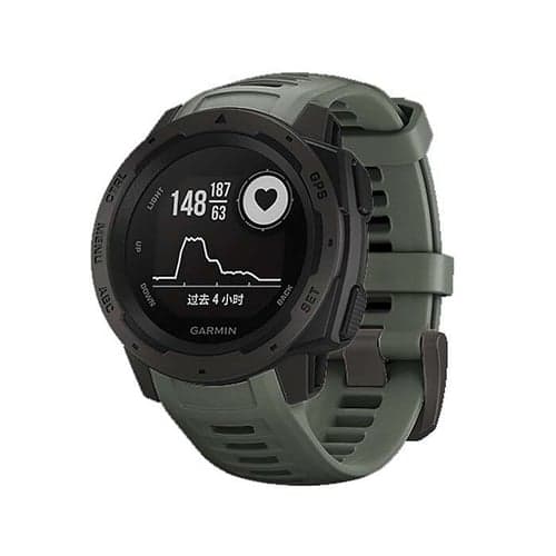 Watch Band for Garmin Instinct Crossover / Tide / Esports / Solar / Tactical, Instinct 2 Tactical / Surf / Solar Silicone Replacement  Strap Quick Fit 22mm Elastic Breathable Sport Band Wristband