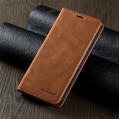 Phone Case For Samsung Galaxy S24 S23 S22 S21 S20 Plus Ultra A14 A54 A73 A53 A33 S10 S25 Ultra Wallet Case Flip with Stand Holder With Card Holder Magnetic Flip Solid Colored PU Leather