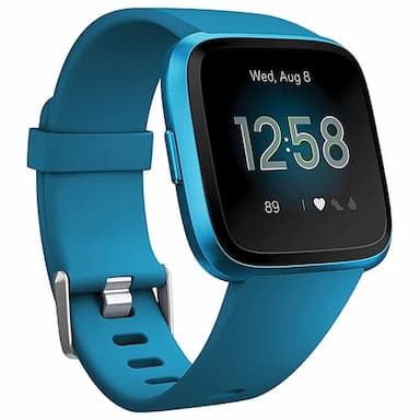 Smart Watch Band Compatible with Fitbit Versa 2 / Versa Lite / Versa SE / Versa Silicone Smartwatch Strap Soft Elastic Adjustable Sport Band Replacement  Wristband