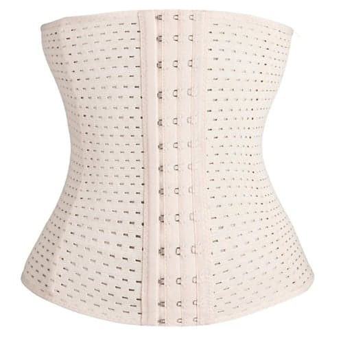 Women's Waist Trainer Shapewears Tummy Control Push Up Front Close Office Yoga Running Gym Plus Size Sport Breathable Solid Color Hook & Eye Home Outfits