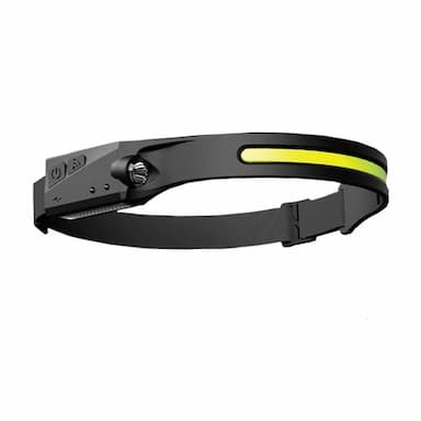 Headlamp Rechargeable Headlight for Adults  Head Lamp 230Wide Beam Rechargeable Headlights for Head Motion Sensor Adjustable Headband Flashlight for Camping JoggingHikingFishing