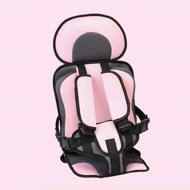 Child Safety Seat Mat Breathable Chairs Mats Baby Car Seat Cushion Adjustable Stroller Seat Pad for Babies Weighing Less than 15kg