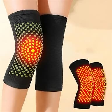 Wormwood Self Heating Support Knee Pad Knee Brace Warm for Arthritis Joint Pain Relief Injury Recovery Belt Knee Massager Leg Warmer seeds 1pcs