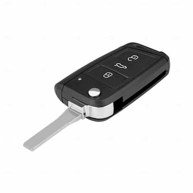 3 buttons Car Key Fob Case for Volkswagen VW MK7 Golf Seat Skoda Octavia car shell with HU66 Blade
