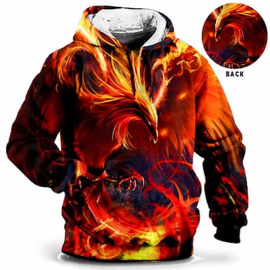 Men's Plus Size Pullover Hoodie Sweatshirt Big and Tall 3D Print Hooded Long Sleeve Spring &  Fall Fashion Streetwear Basic Comfortable Work Daily Wear Tops