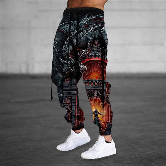 Printed Pants