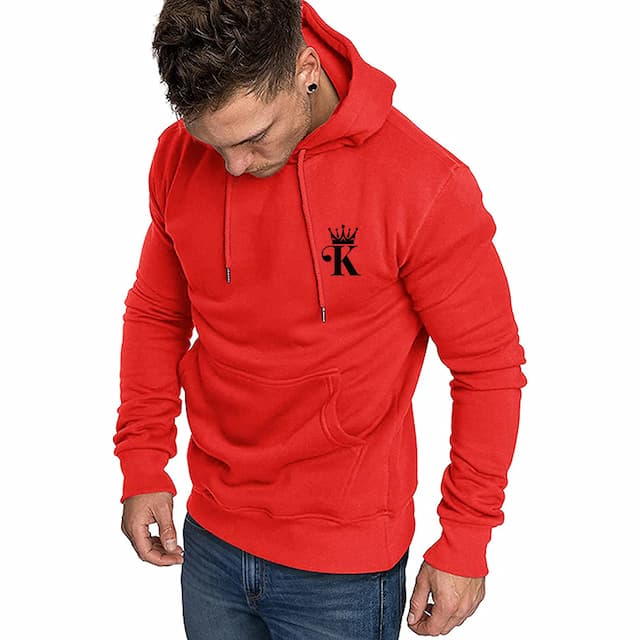 Men's Hoodie Wine Red Black White Yellow Army Green Hooded Letter Sports & Outdoor Sports Streetwear Hot Stamping Designer Basic Casual Winter Clothing Apparel Hoodies Sweatshirts  Long Sleeve