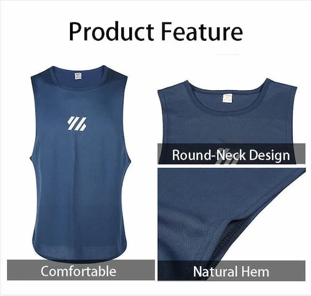 Men's Vest Top Tank Graphic Tee Solid / Plain Color Round Hot Stamping Running Gym Sleeveless Print Clothing Apparel Gymnatics