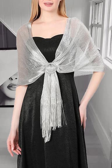 Women's Shrug Open Front Knit Summer Spring Formal Party Work Elegant Shrugs Vintage Style Half Sleeve Solid Color Silver Light Pink