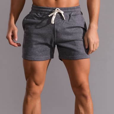 Men's Pink Shorts Athletic Shorts Sweat Shorts Running Shorts Pocket Plain Comfort Breathable Outdoor Daily Going out Fashion Casual Black White